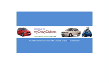 Tablet Screenshot of mychevyclub.net